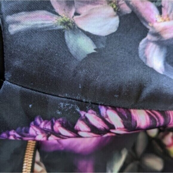 Floral Print Women's Dress - Picture 8 of 8